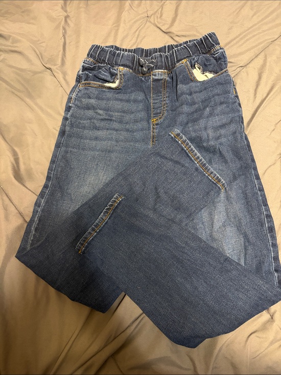 jumping beans Other - jumping beans Relaxed Elastic-Waist Dark Blue Denim Jeans